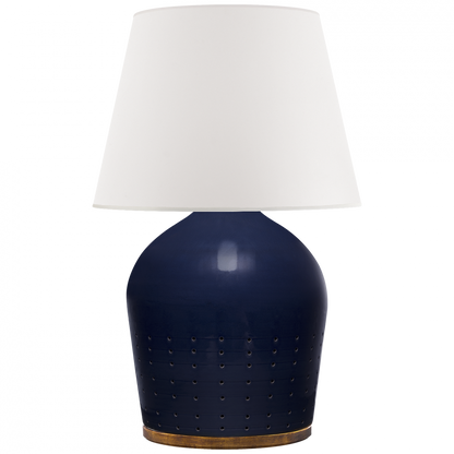 Ralph Lauren Halifax Small Table Lamp Blue Ceramic