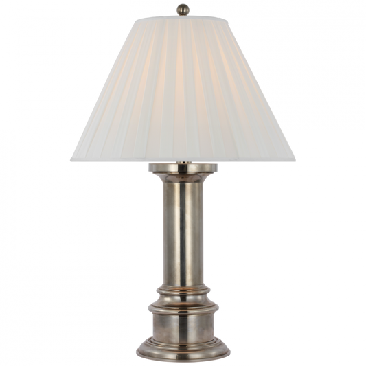 Ralph Lauren Hammett Large Table Lamp Butler's Silver