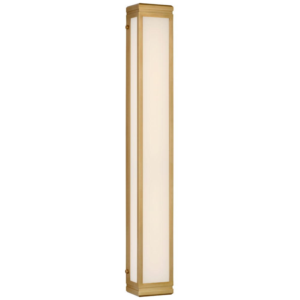 Ralph Lauren Hayles 34-in LED Bath Wall Sconce Natural Brass