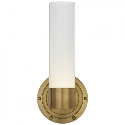 Ralph Lauren Jones Small Single LED Bath Wall Sconce Natural Brass