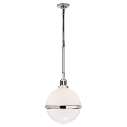 Ralph Lauren McCarren Large Globe Pendant - Polished Nickel