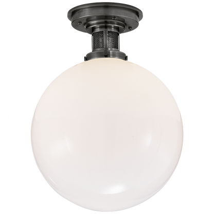 Ralph Lauren McCarren Medium Flush Mount Bronze