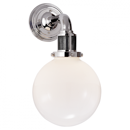 Ralph Lauren McCarren Single Sconce Polished Nickel