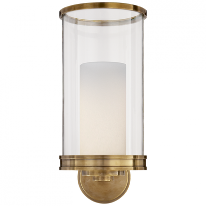 Ralph Lauren Modern Hurricane Sconce Natural Brass