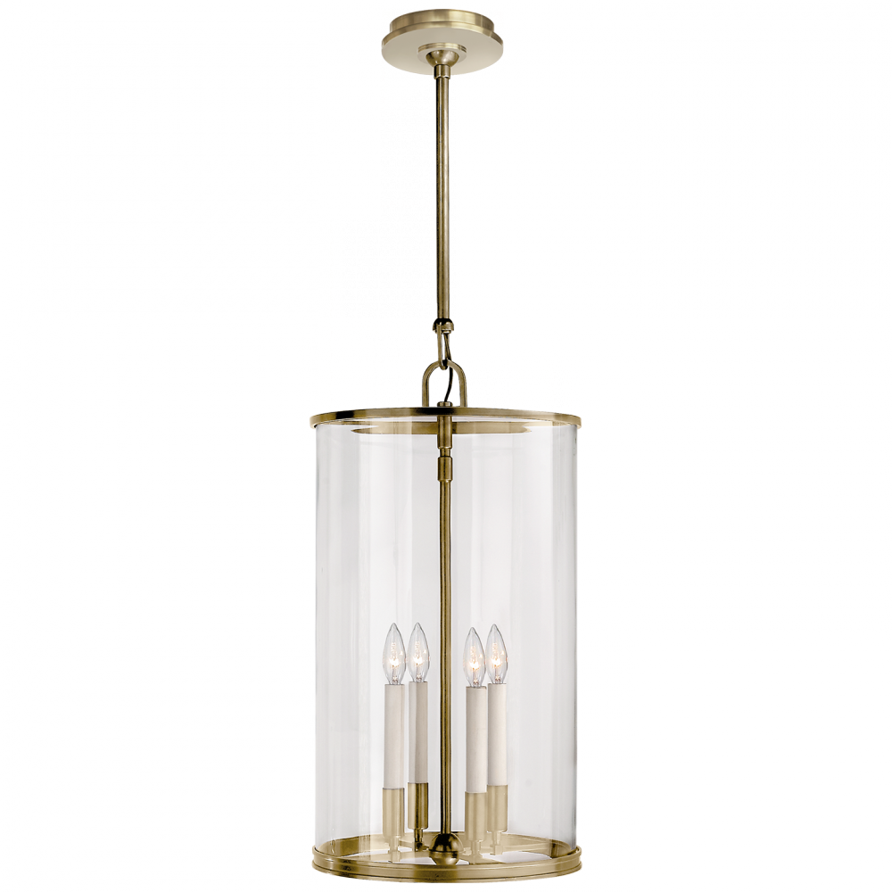 Ralph Lauren Modern Large Lantern Natural Brass