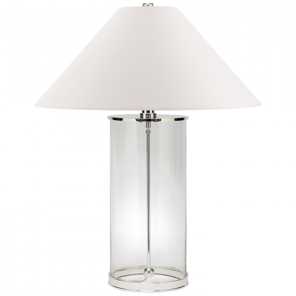 Ralph Lauren Modern Polished Silver Table Lamp