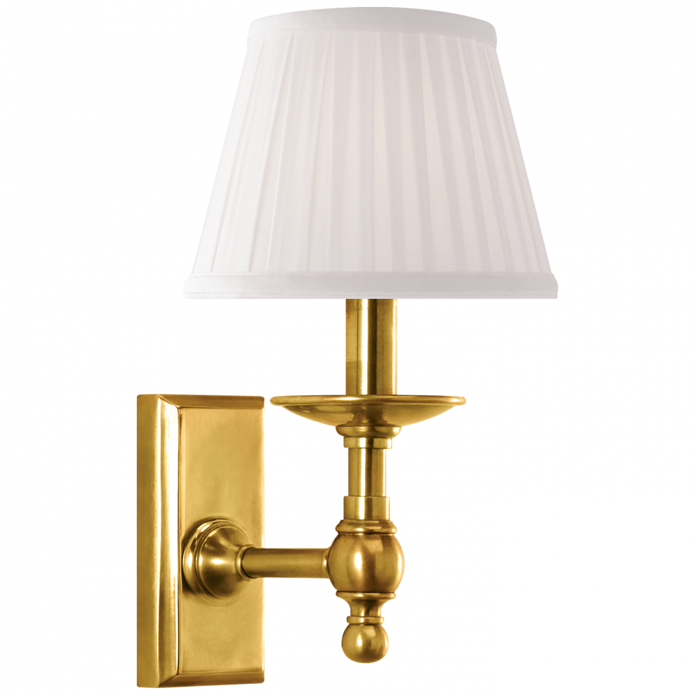 Ralph Lauren Payson Sconce Natural Brass