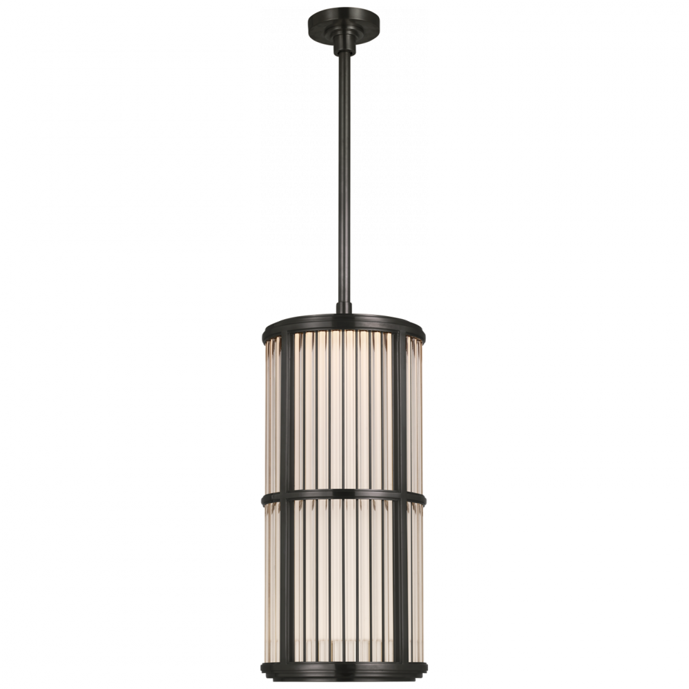 Ralph Lauren Perren 10-in LED Pendant Bronze and Glass Rods