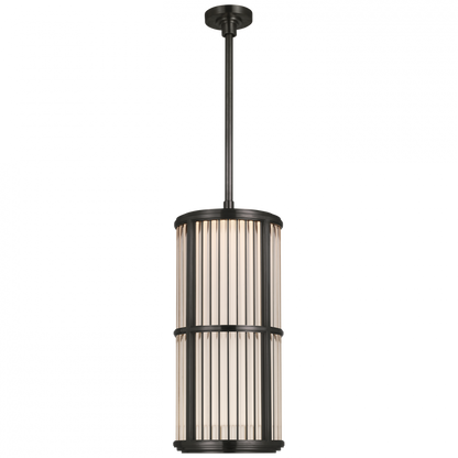 Ralph Lauren Perren 10-in LED Pendant Bronze and Glass Rods