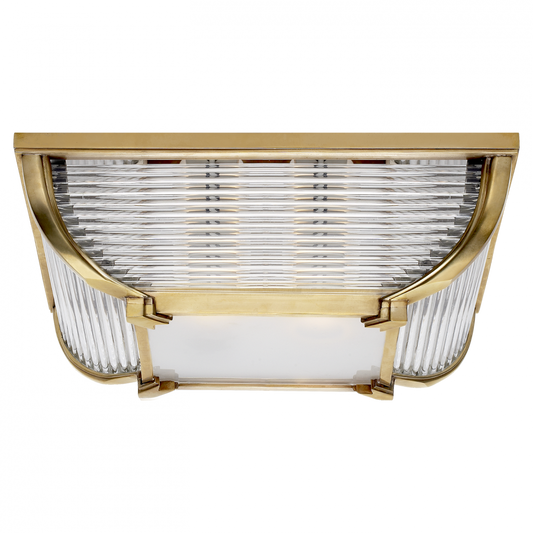 Ralph Lauren Perry Large Flush Mount Natural Brass