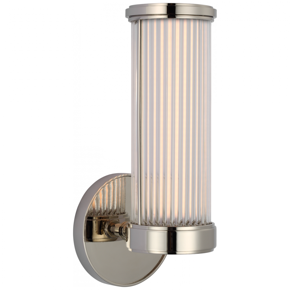 Ralph Lauren Ranier Single LED Bath Wall Sconce Polished Nickel