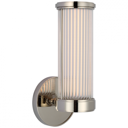 Ralph Lauren Ranier Single LED Bath Wall Sconce Polished Nickel
