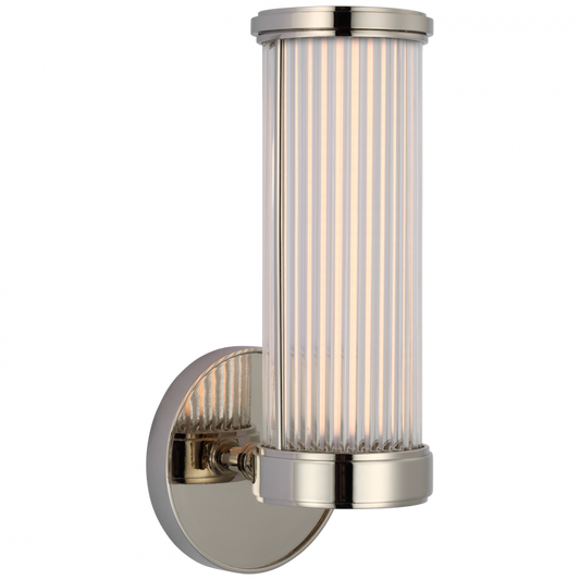 Ralph Lauren Ranier Single LED Bath Wall Sconce Polished Nickel