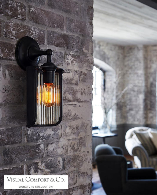 Ralph Lauren Rivington Shield Sconce Polished Nickel