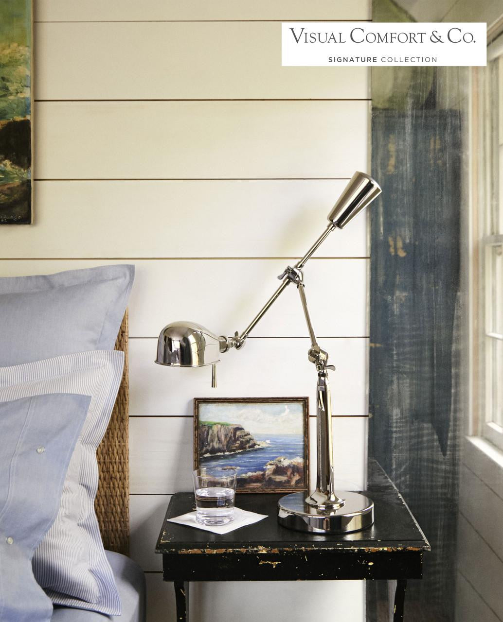 Ralph Lauren RL '67 Boom Arm Desk Lamp Bronze