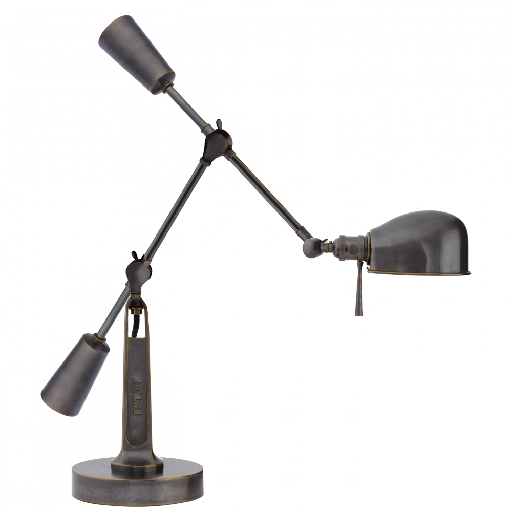 Ralph Lauren RL Bronze '67 Boom Arm Desk Lamp
