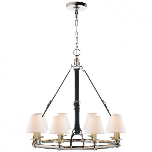 Ralph Lauren Westbury Chandelier Polished Nickel