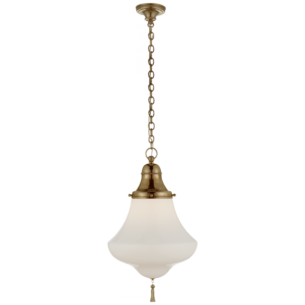 Ralph Lauren Xavier Small Pendant Natural Brass