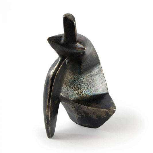 Regina Andrew Deity Sculpture Black, Blacken Zinc