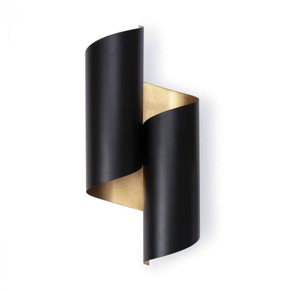 Regina Andrew Folio Wall Sconce Black