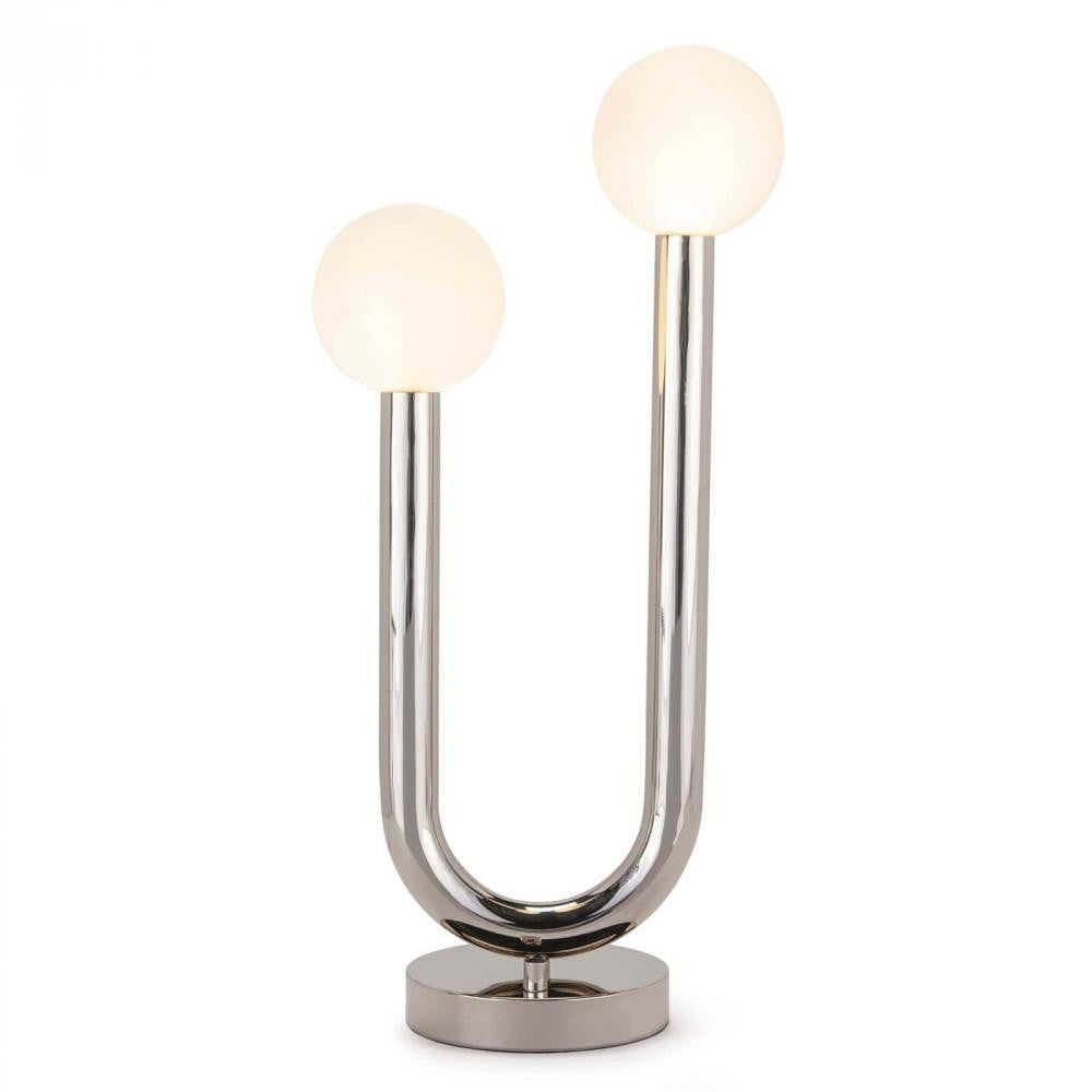 Regina Andrew Happy Table Lamp Polished Nickel, Nickel