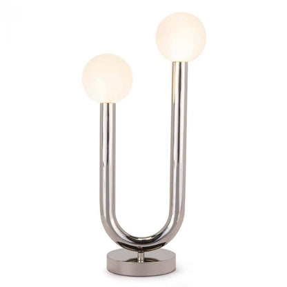 Regina Andrew Happy Table Lamp Polished Nickel, Nickel