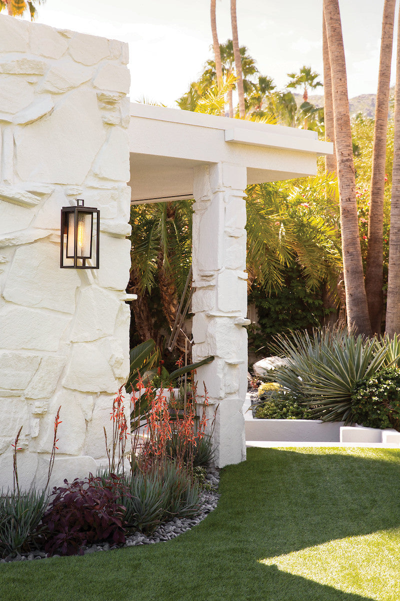 Hinkley Republic Outdoor Wall Lantern Satin Nickel