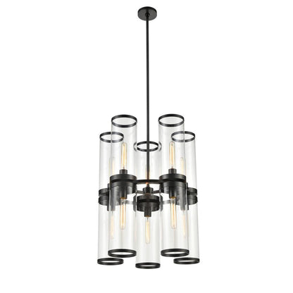Alora Lighting Revolve II Chandelier Urban Bronze