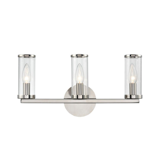 Alora Lighting Revolve 3 Light Wall/Vanity Light Polished Nickel