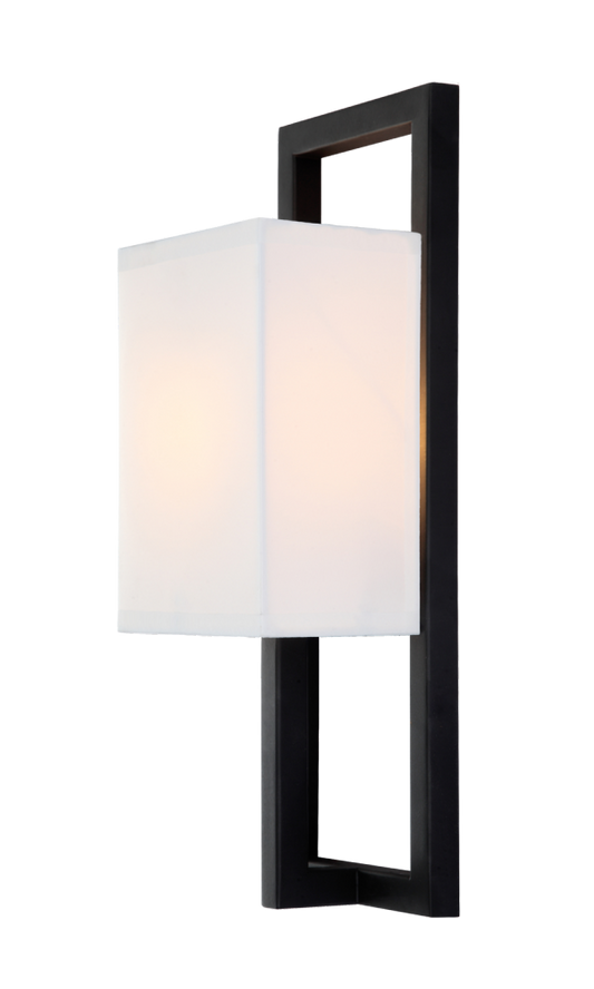 Matteo Lighting Cadre Wall Sconce in Dark Grey, 5"W (S00101DG)