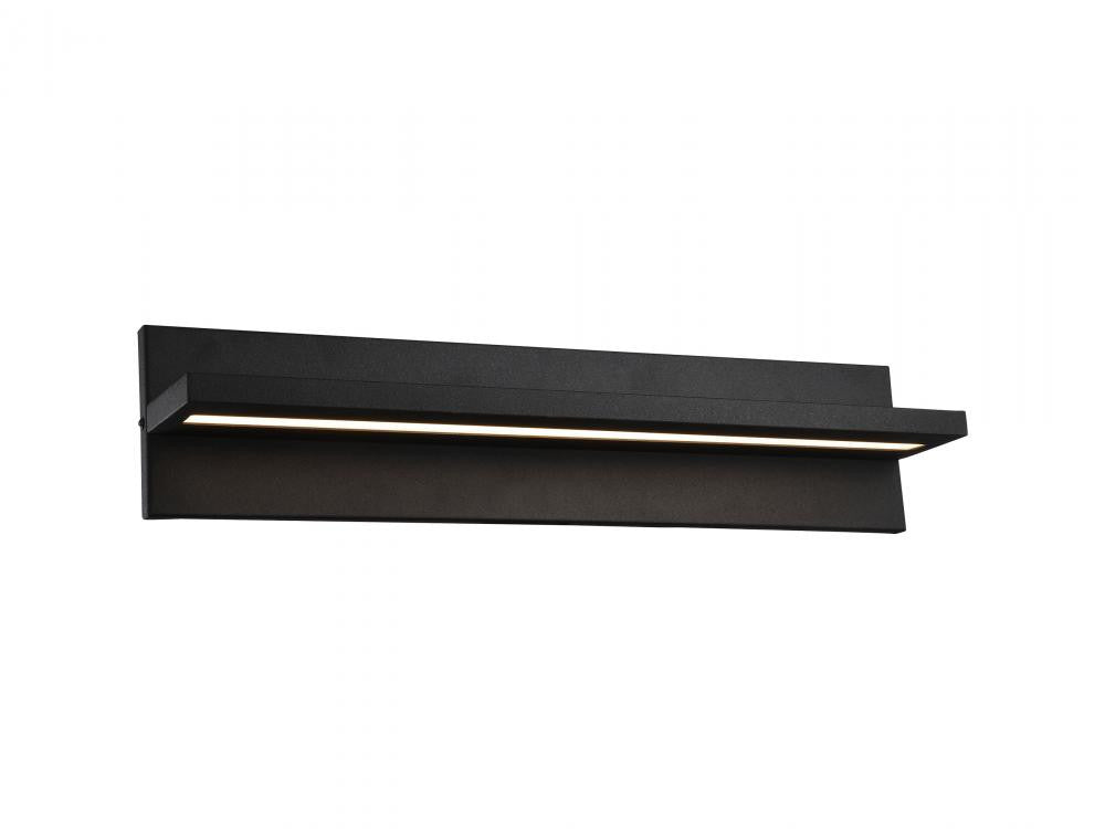 Matteo Lighting Beam 1-Light LED Bath Bar Vanity Dark Gray