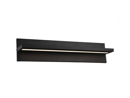 Matteo Lighting Beam 1-Light LED Bath Bar Vanity Dark Gray