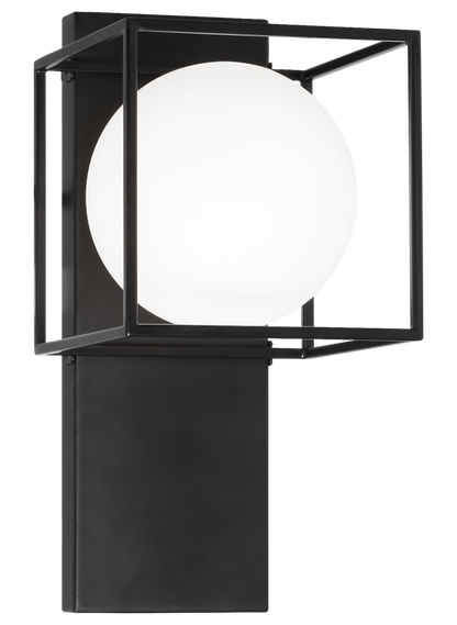 Matteo Lighting Squircle 14-in Wall Sconce Black
