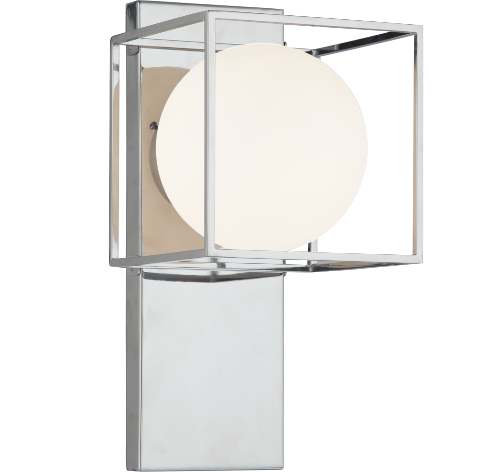 Matteo Lighting Squircle 14-in Wall Sconce Chrome