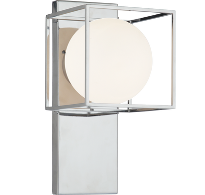Matteo Lighting Squircle 14-in Wall Sconce Chrome