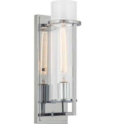 Matteo Lighting Tubulaire 14-in Wall Sconce Chrome