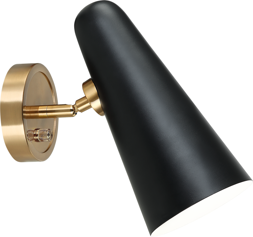 Matteo Lighting Blink Wall Sconce Black
