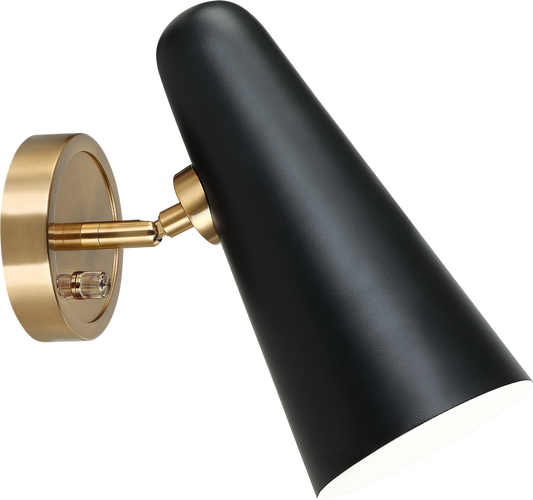 Matteo Lighting Blink Wall Sconce Black