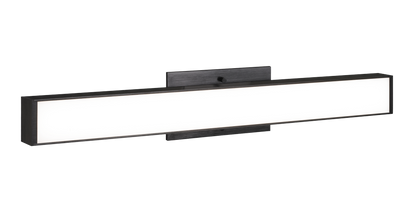 Matteo Lighting Millare 23-in LED Vanity Light Black, Oxidized Black