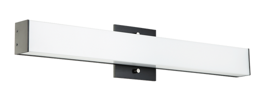 Matteo Lighting Moirlite Wall Sconce in Oxidized Black, 23.5"W (S05723OB)