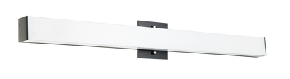 Matteo Lighting Moirlite 34-in LED Vanity Light Aluminum