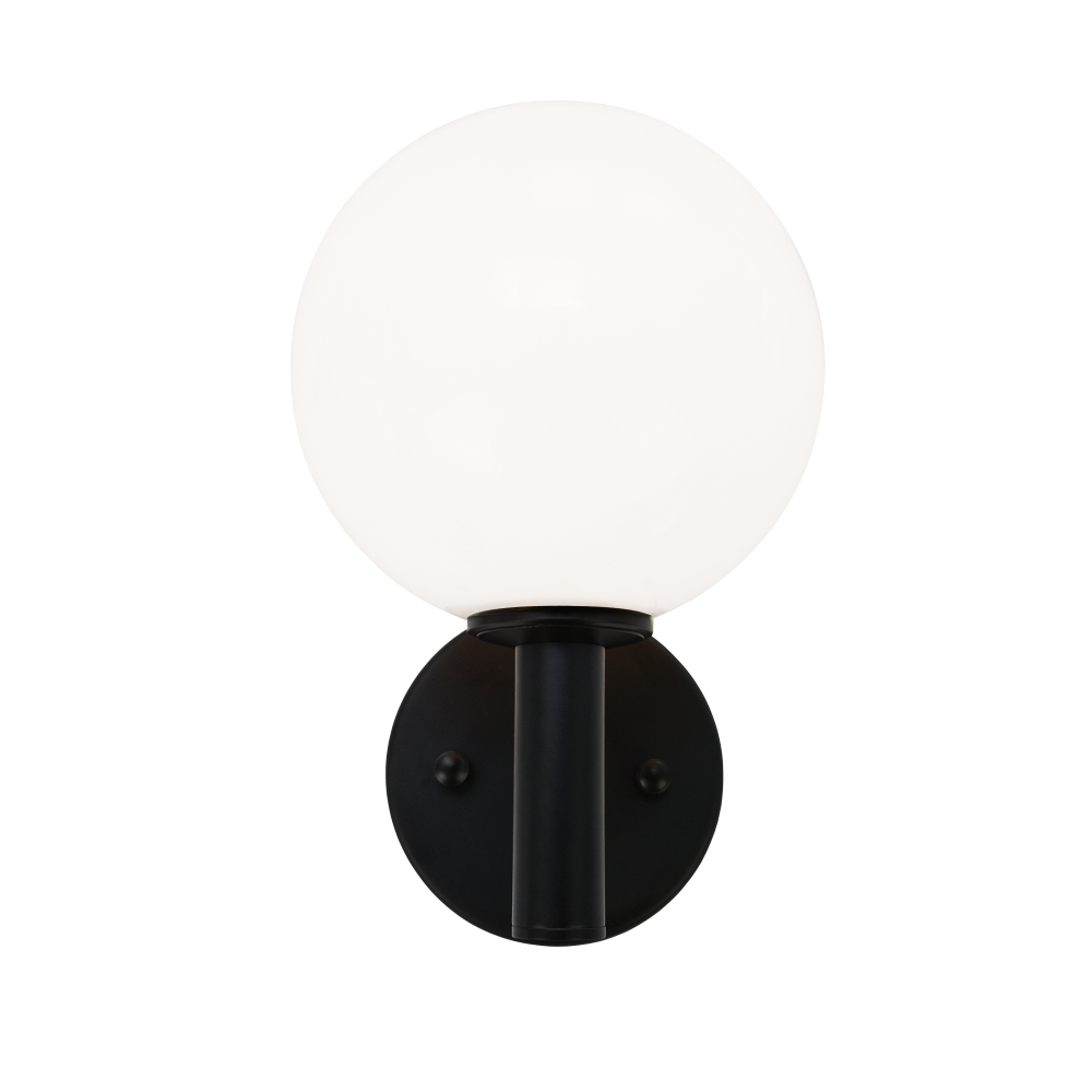 Matteo Lighting Cosmo 1-Light 10-in Wall Sconce Black