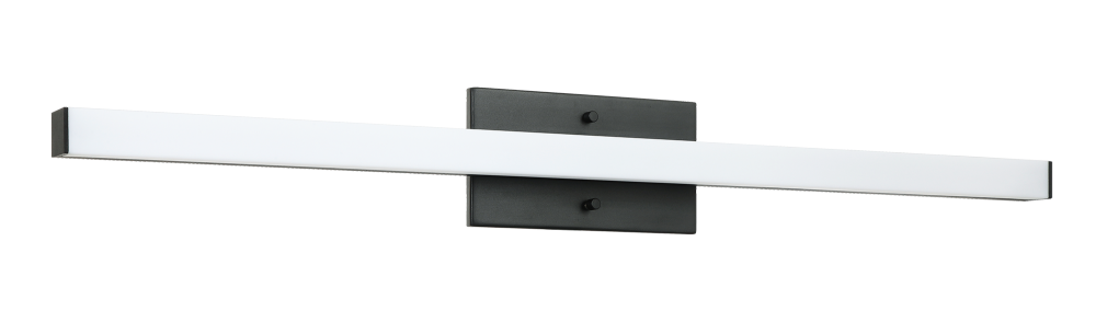 Matteo Lighting Madoire 33-in LED Vanity Light Matte Black