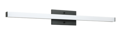 Matteo Lighting Madoire 33-in LED Vanity Light Matte Black