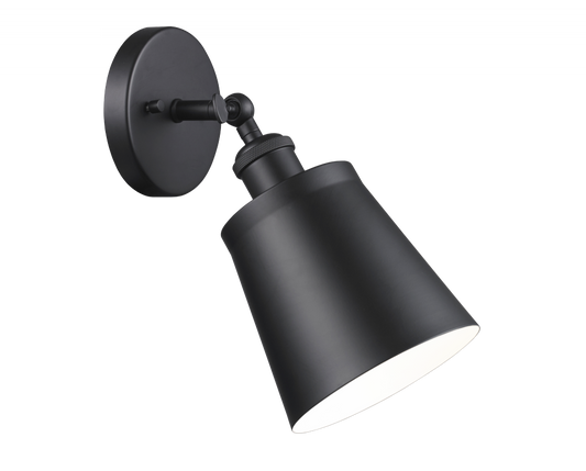 Matteo Lighting Kinsley Single Wall Sconce Black