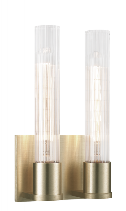 Matteo Lighting Lyndon 2-Light Vanity Oxidized Gold