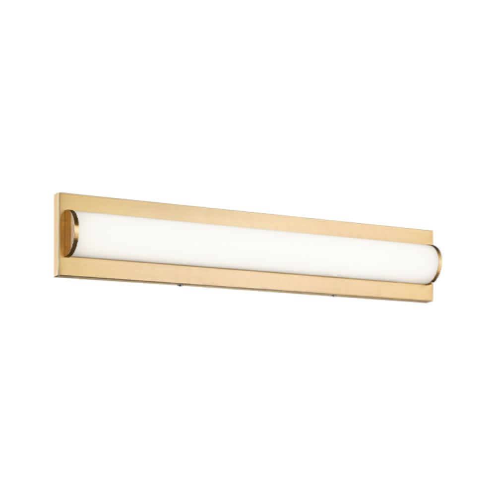 Matteo Lighting Psyra 24-in LED Vanity Light Aged Brass