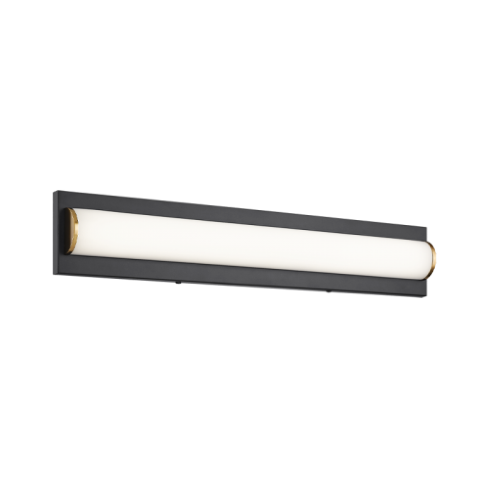 Matteo Lighting Psyra 24-in LED Vanity Light Black