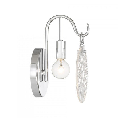 Savoy House Addison 1-Light Bathroom Vanity Light Matte Black