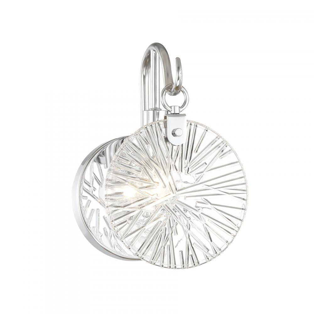 Savoy House Addison 1-Light Bathroom Vanity Light in Polished Chrome, Savoy House 9-3981-1-11 ALYJY